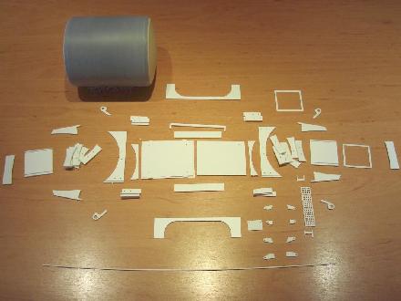 Approx. 80 parts per vessel