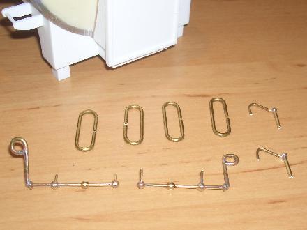 Levers, hooks and lugs