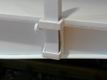 Detail stanchion socket