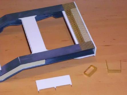 Frame with additional parts