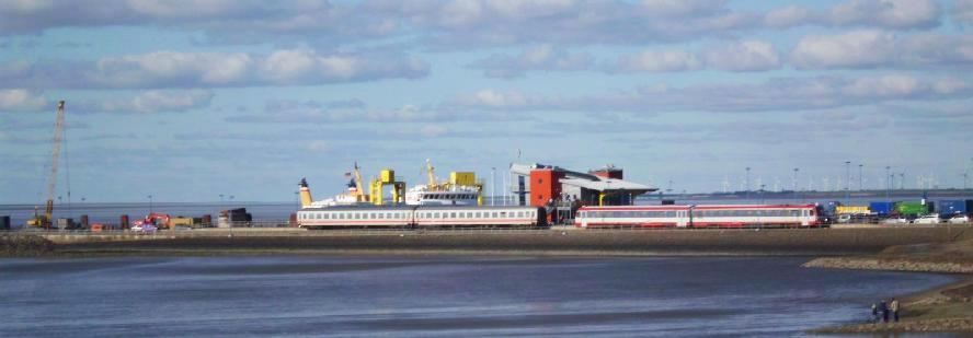 VT71 and two Bim on the jetty