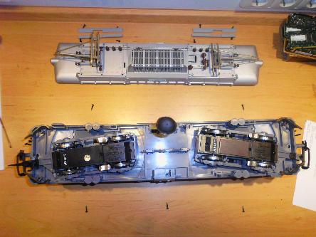 Dismounting the chassis