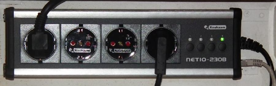 IP multiple socket outlet