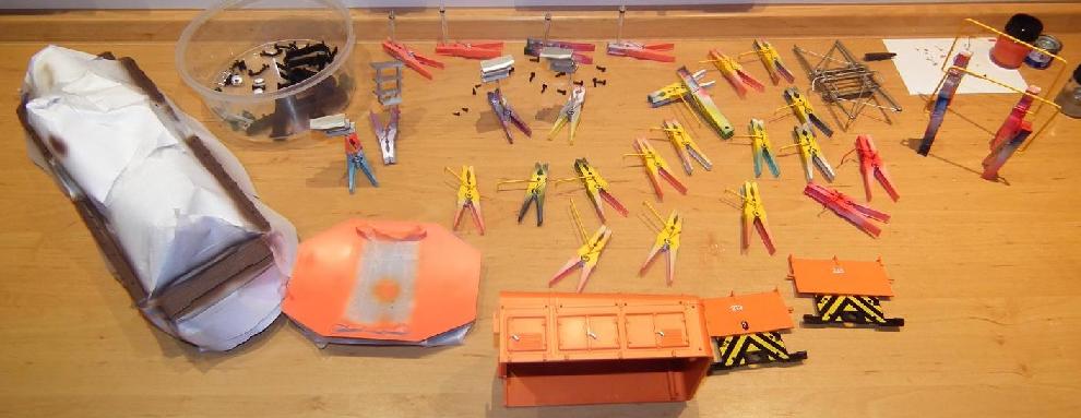 Collection of small parts