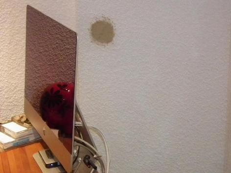 Vanished hole...