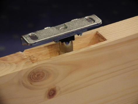 Chiselled and drilled