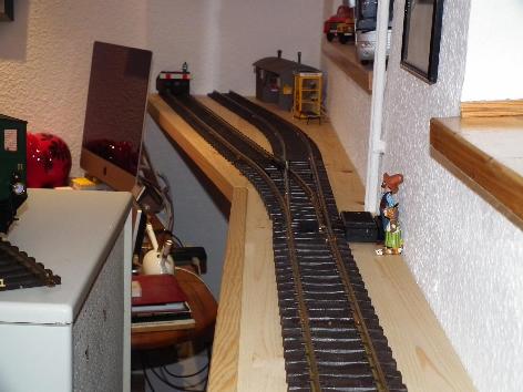 Two tracks at this end