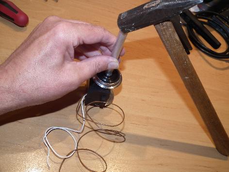 Re-mounting the wheel
