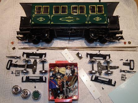 Replacing bogies & wheels