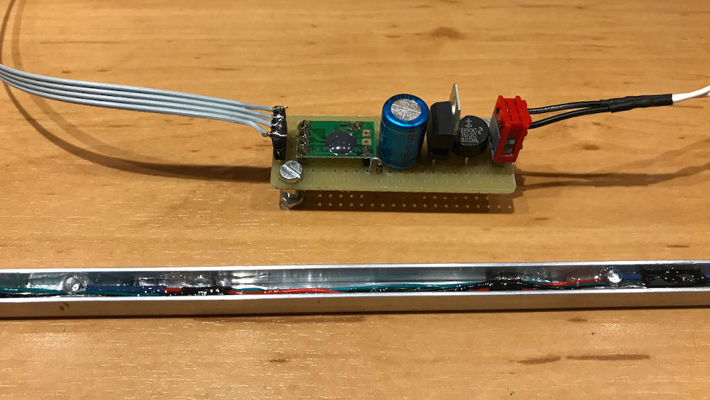 Power supply and sealing