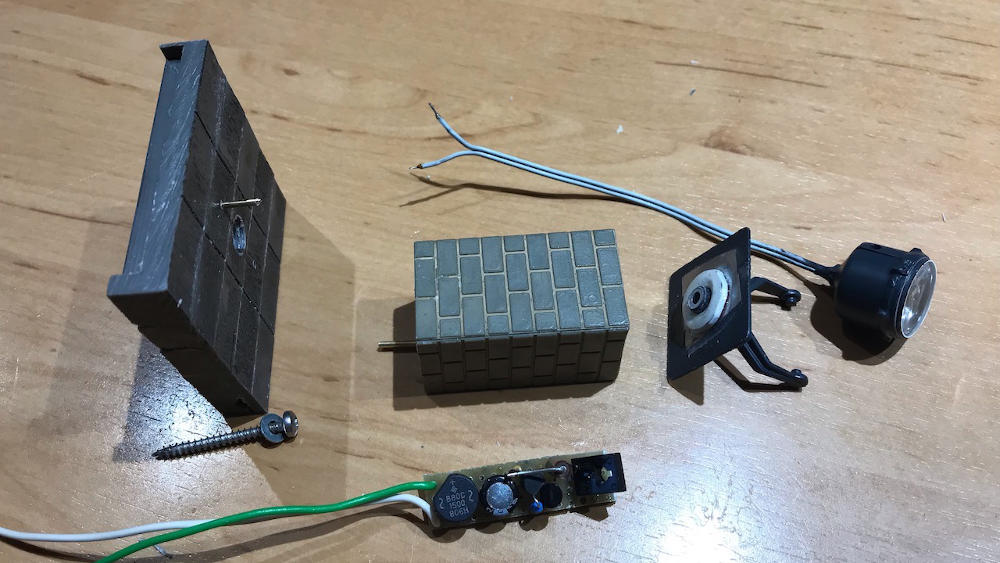 Lacquered individual parts