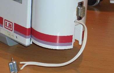 Electrical connection between both of the drives