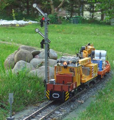Auf der Baustelle sehnlichst erwartet