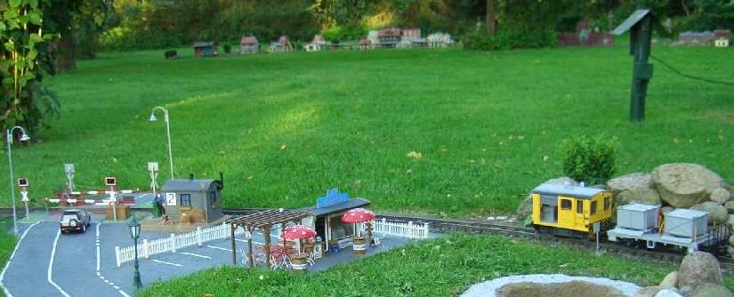 Garden and railway