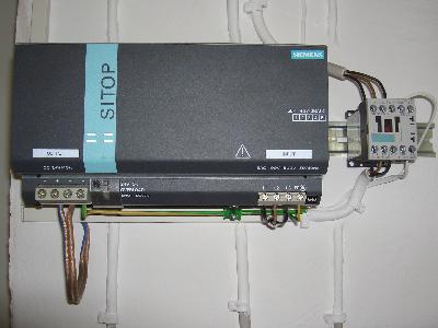 Layout on three-phase AC