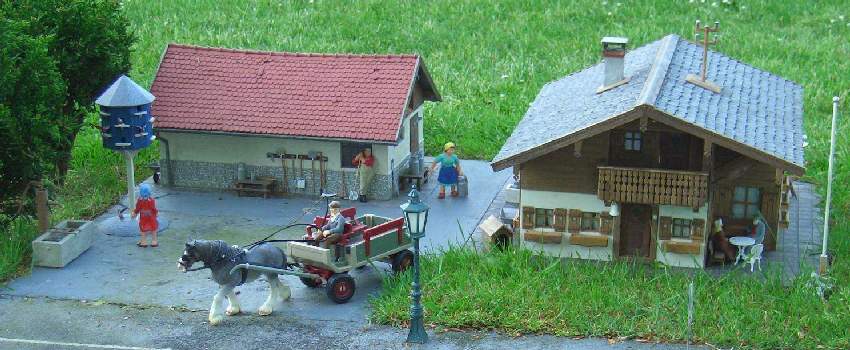 Figures put some life into the scene