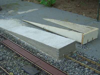 Jumping ramp...
