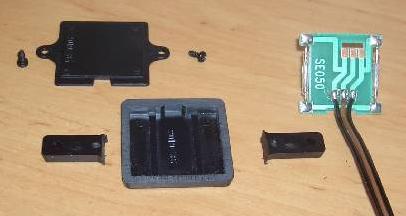 Disassembled reed-switch