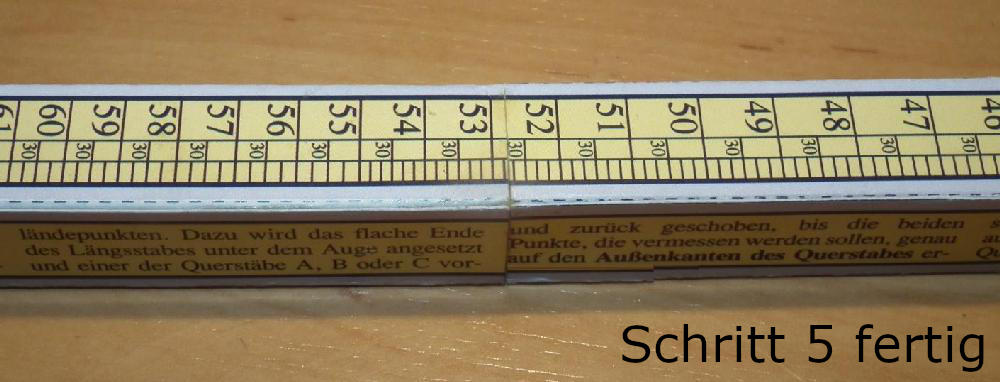 Schritt 5 abgeschlossen