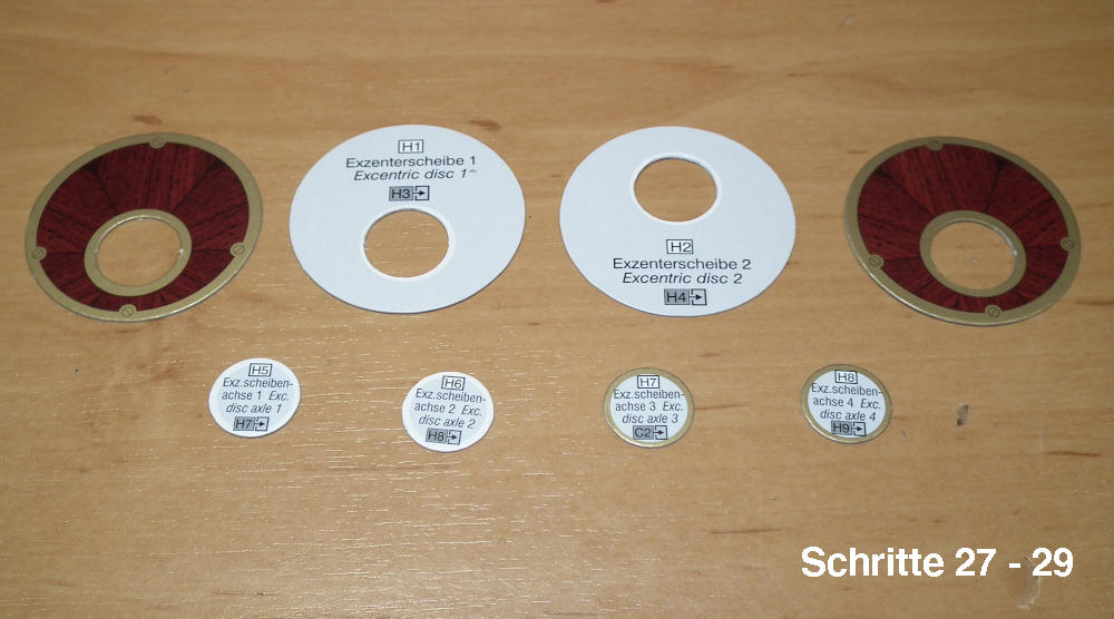 Schritte 27 bis 29