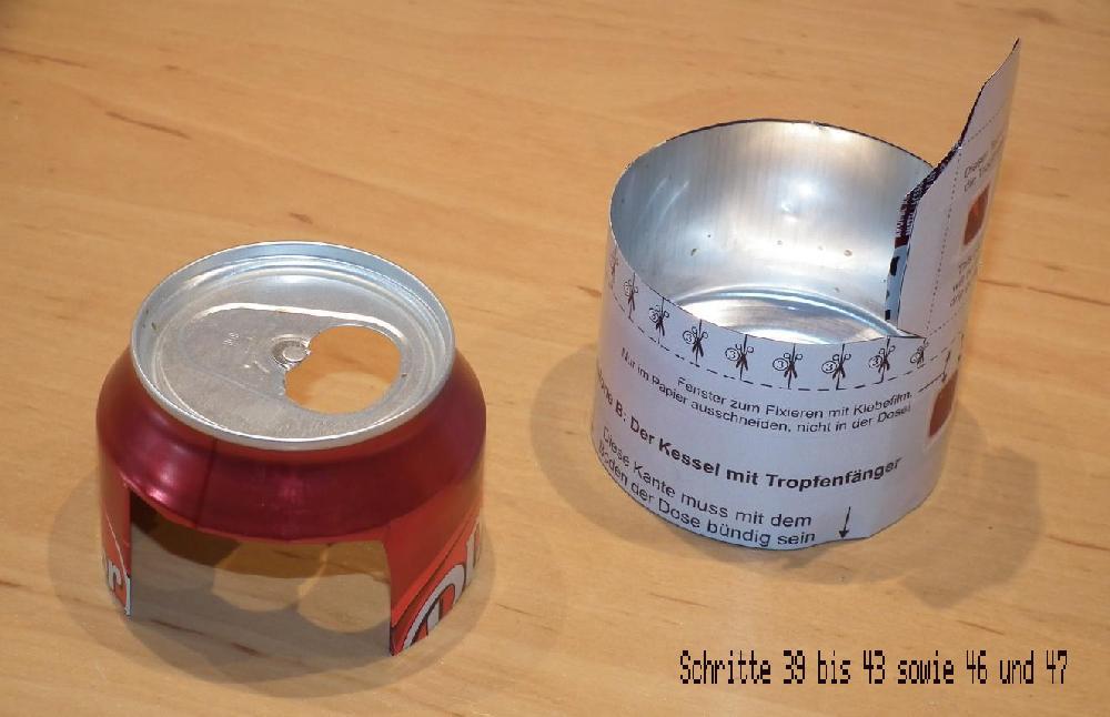 Schritte 39 bis 43 sowie 46 und 47