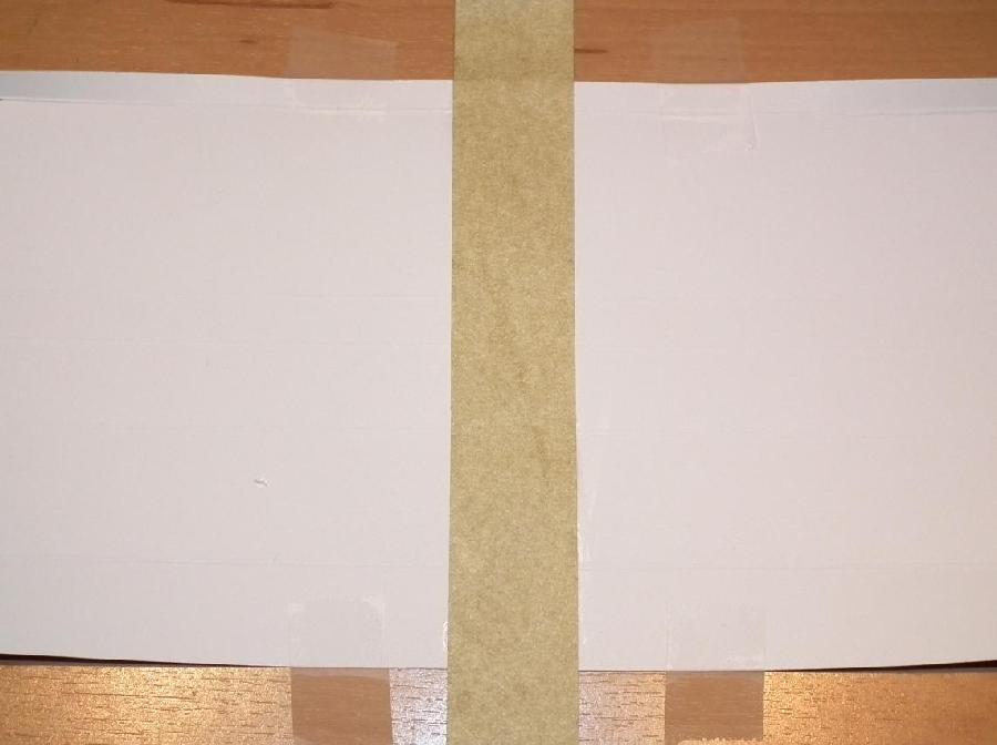 Erste Klebung