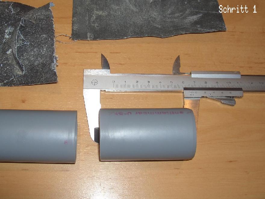 Schritt 1, die Zweite