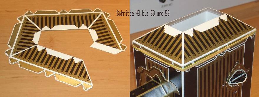 Schritte 48 bis 50 und 53