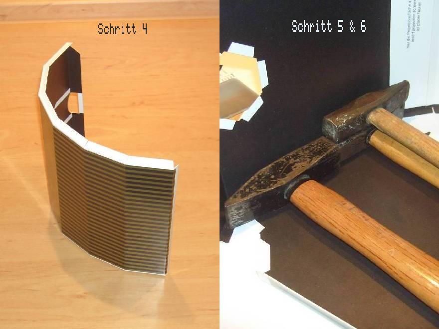 Schritte 4 bis 6