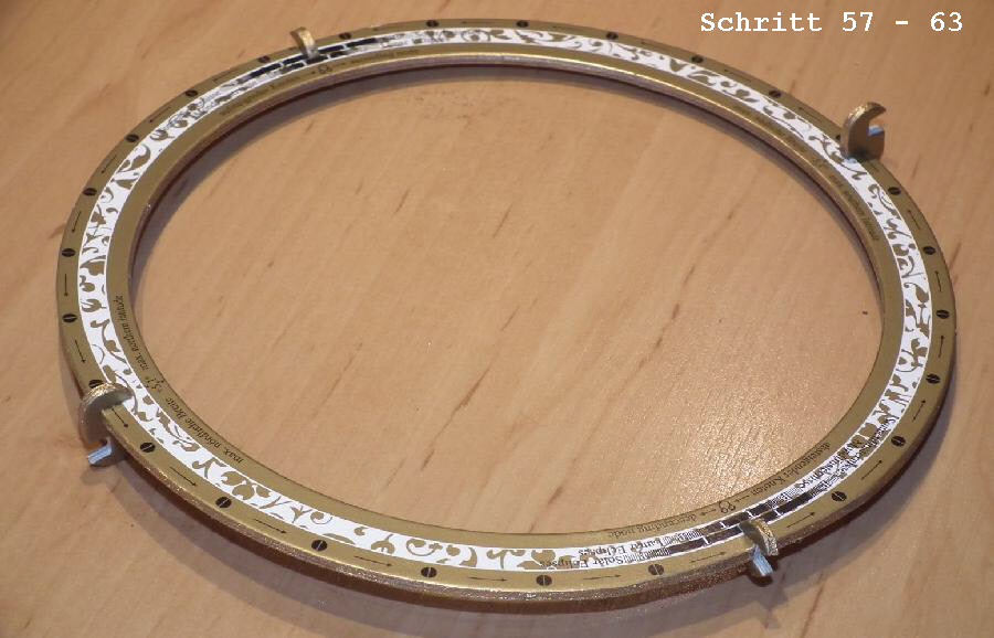 Schritt 57 bis 63