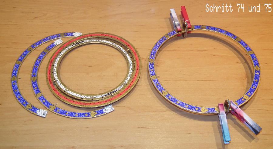 Schritt 74 und 75