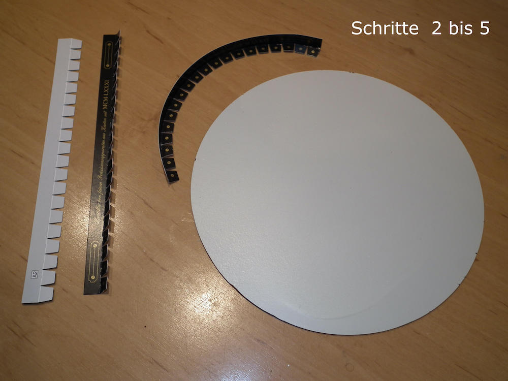 Schritte 2 bis 5