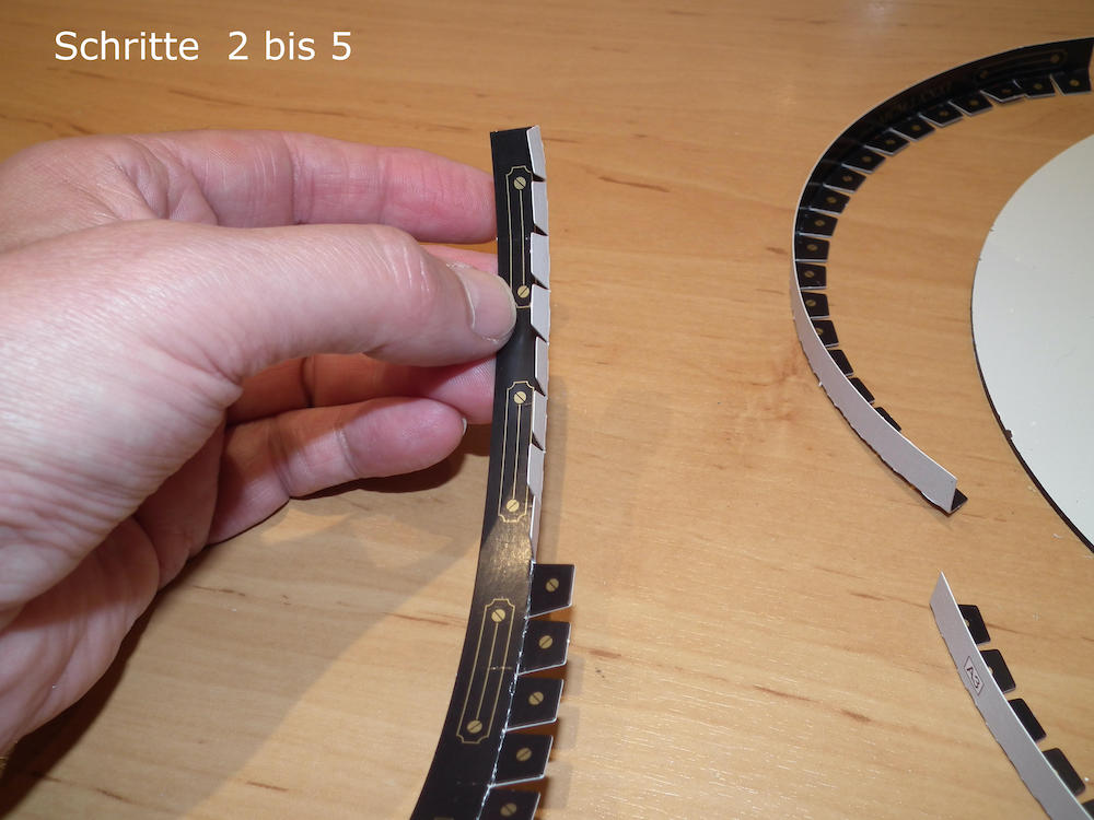 Schritt 2 bis 5