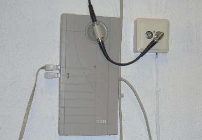 Netzwerkdose fuer das VT340