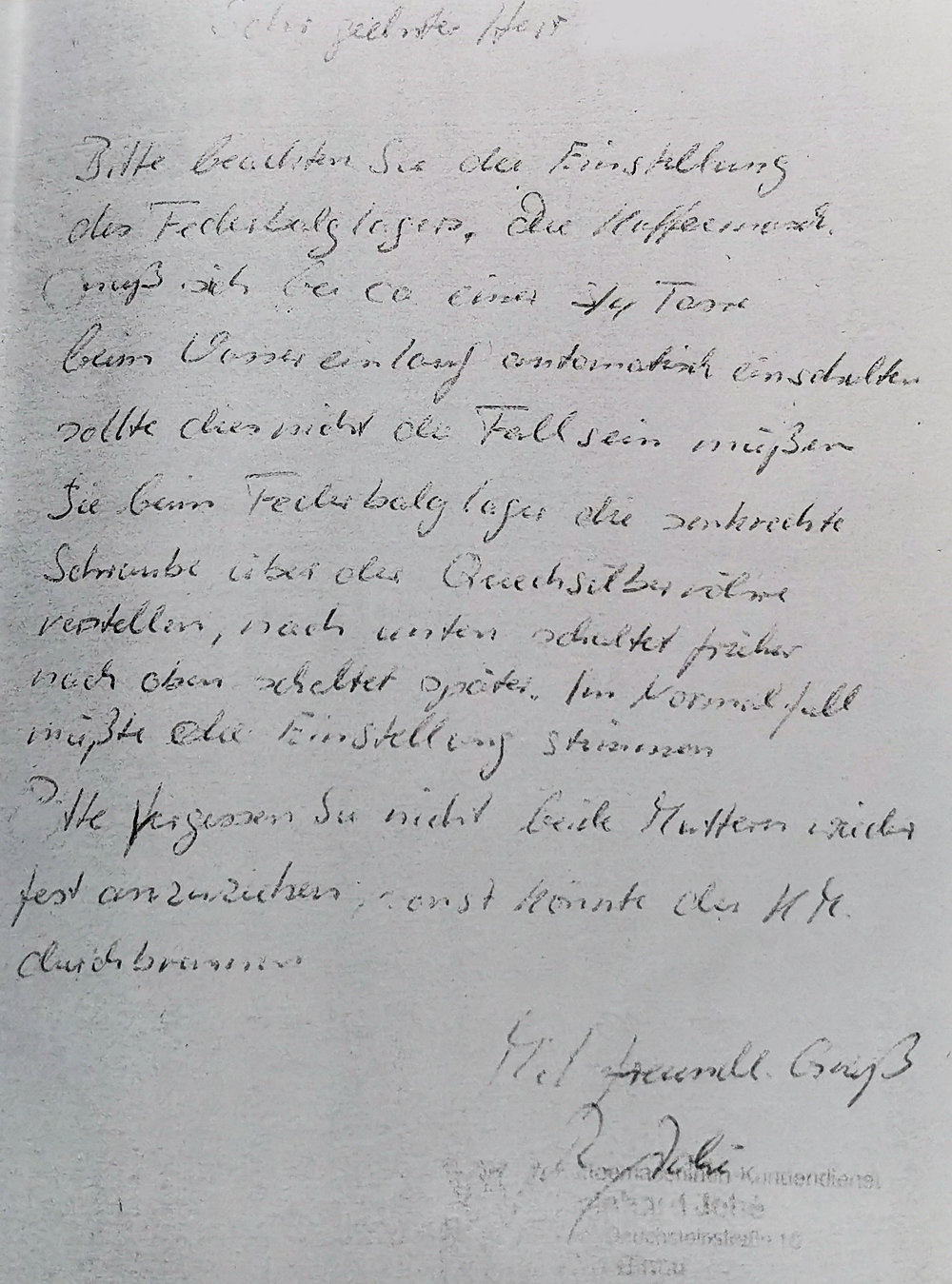 Man nehme und werfe...