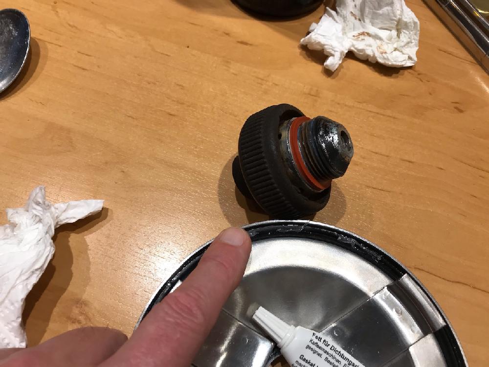 Deckel abnehmen