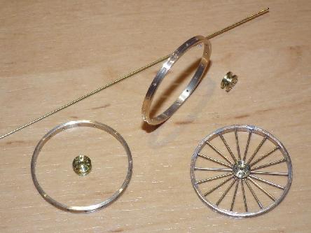 Hub, spoke, rim - wheel